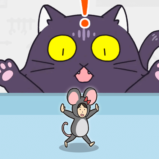 Mouse hide cat
