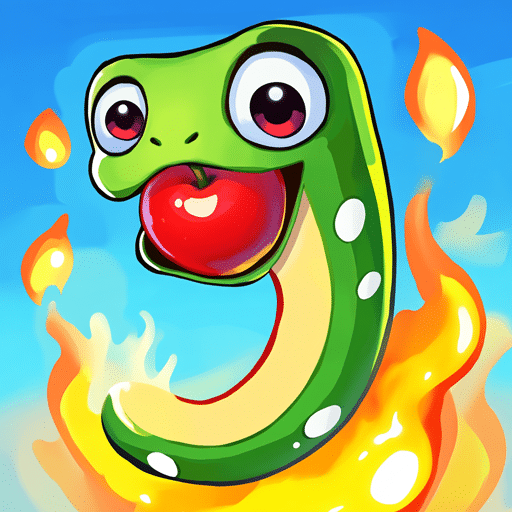 Snakes eat apples